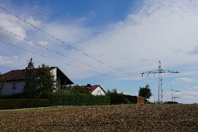 110 kV Leitung in Seuversholz