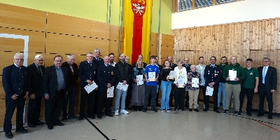 Foto von den Geehrten